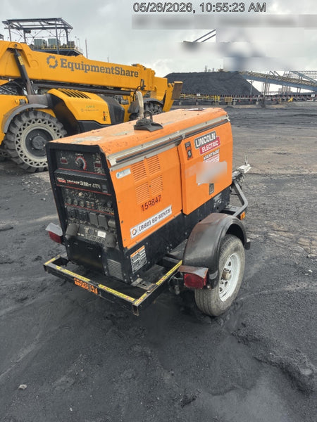 2021 Lincoln Electric Vantage 322 Vantage 322 Ready Pak 3 w/ Decals, ORANGE (includes trailer, cable rack, fender light kit) NO Telematics