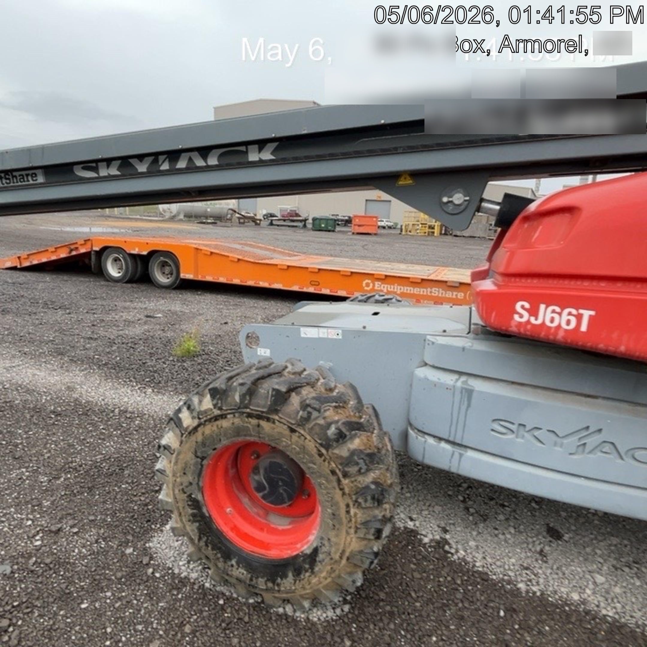 2019 Skyjack SJ66T Diesel, Foam Filled Tires, Welder Ready Package, Beacon