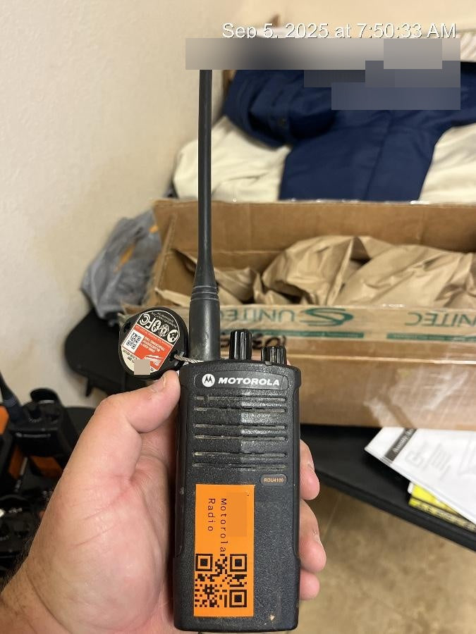 2020 MOTOROLA RDU4100