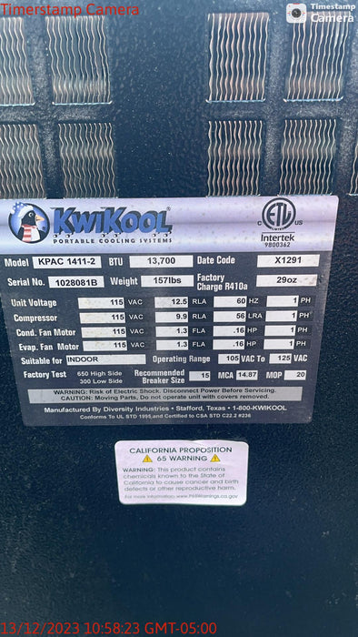 2023 KWIKOOL KPAC1411-2