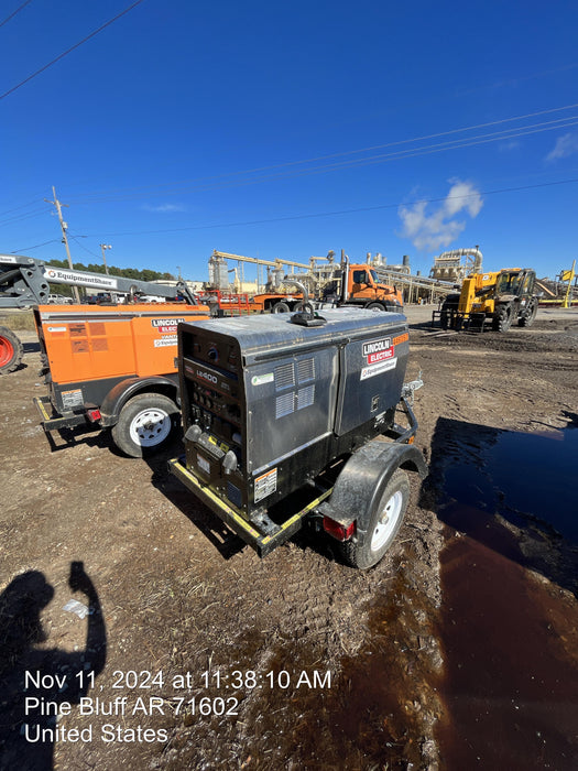 2024 Lincoln Electric LE400 Kubota V1505, Trlr, Cable Rack, Light Kit, ES Decals, T3