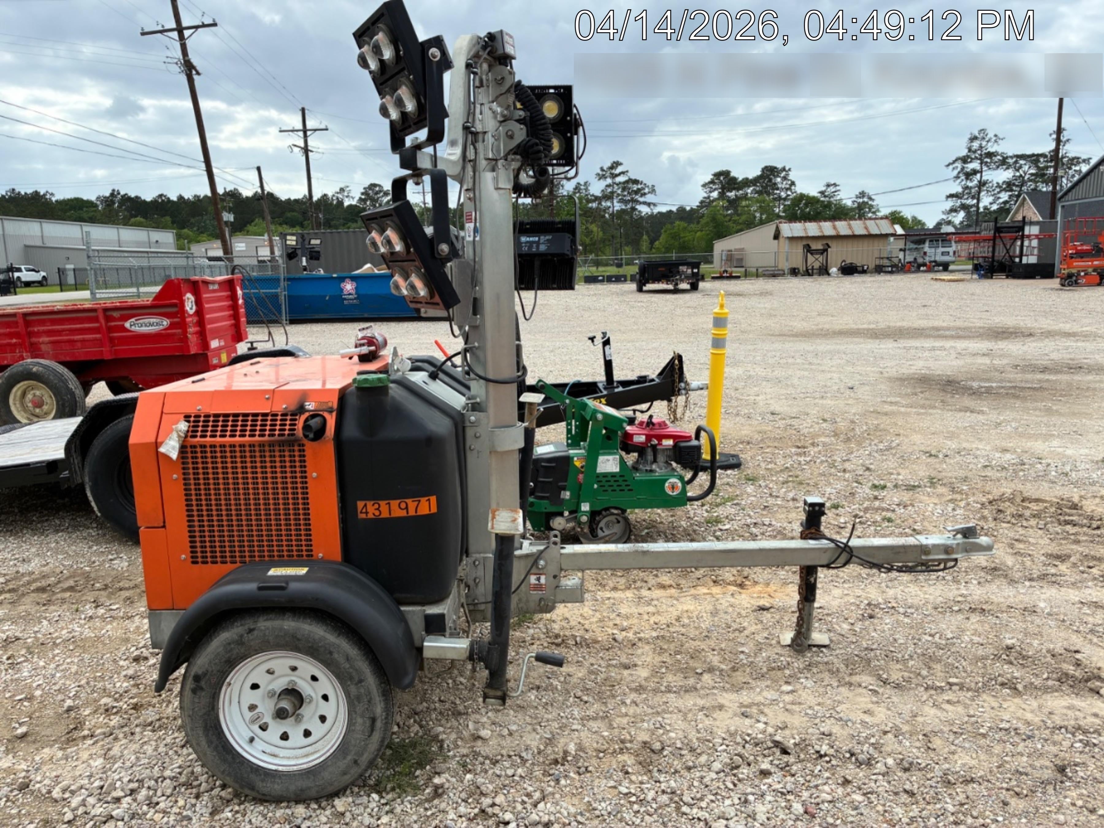 2024 Wanco WLTT-4MM4K Diesel, Deep Sea Controller, Shore Power Plug, Auto Start, (4) 350W LED Floodlights, 4kW Generator, 60 Gal Fuel Tank, 2" Ball, T3