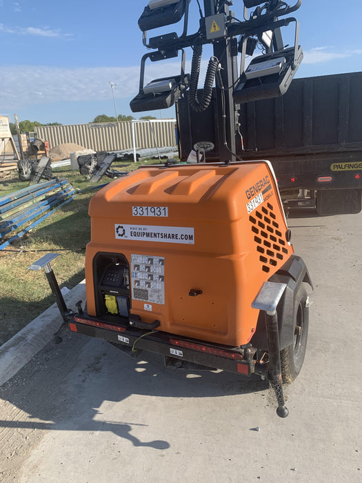 2023 Generac MLT2 Diesel, Flex Switch 120V Input, Powerzone Controller, (4) 320W LED Lights, 4kW Generator, 39.9 Gal Fuel Tank, 2" Ball, T3