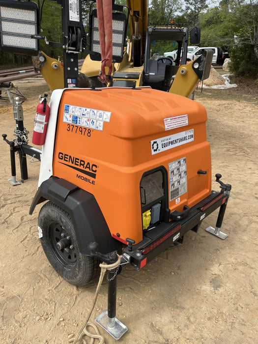 2023 Generac MLT2 Diesel, Flex Switch 120V Input, Powerzone Controller, 
(4) 320W LED Lights, 4kW Generator, 39.9 Gal Fuel Tank, 2" Ball, T3