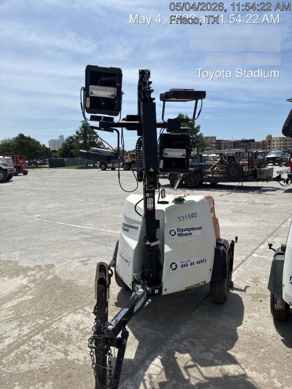 2023 Generac MLT2 Diesel, Flex Switch 120V Input, Powerzone Controller, (4) 320W LED Lights, 4kW Generator, 39.9 Gal Fuel Tank, 2" Ball, T3