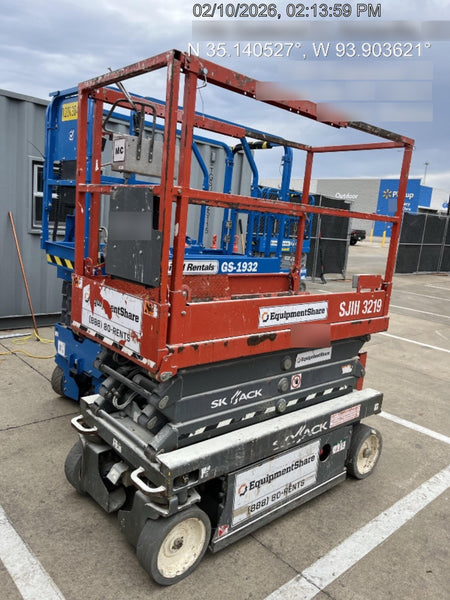 2019 Skyjack SJIII-3219 Standard Options, Trojan Batteries