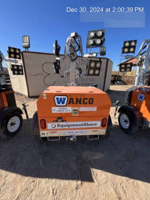 2024 Wanco WLTT-4MM4K Diesel, Deep Sea Controller, Shore Power Plug, Auto Start, (4) 350W LED Floodlights, 4kW Generator, 60 Gal Fuel Tank, 2" Ball, T3