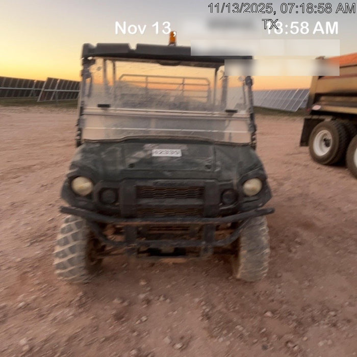 2019 Kawasaki Mule PRO-DXT Standard Options, Backup Alarm, Beacon, Plastic Hard Top, Poly Windshield, Horn Kit