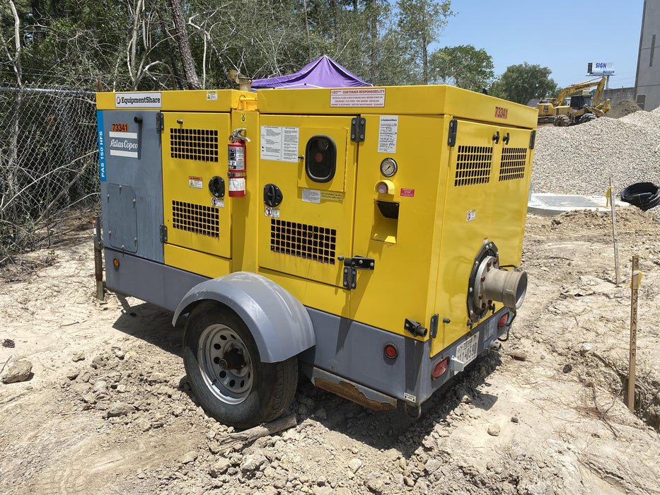 2020 ATLAS COPCO PAS 150 HF CS Enclosed