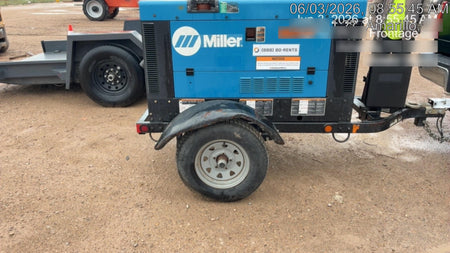 2020 Miller Electric BIG BLUE 400 Trailer Mounted Welder