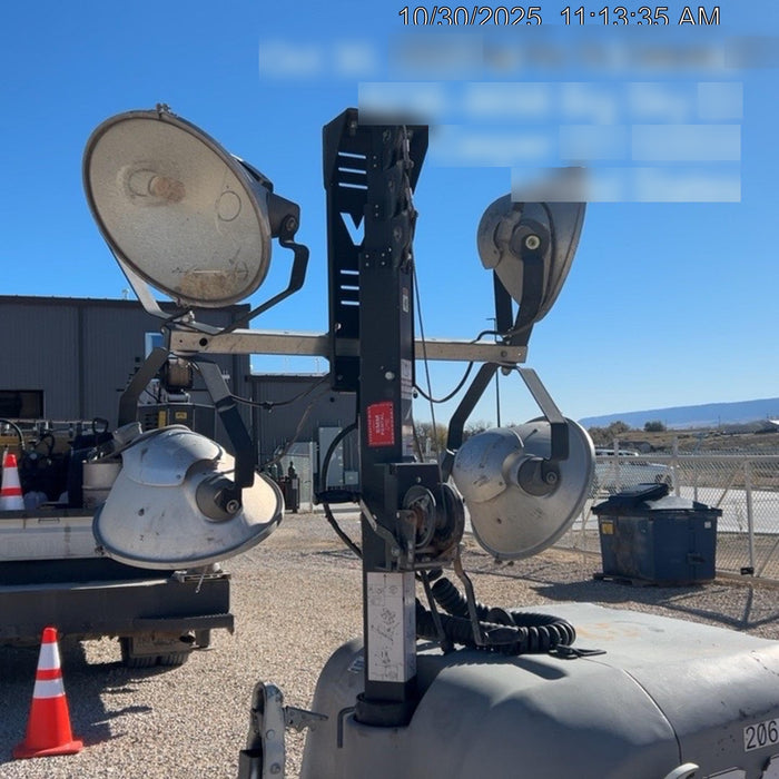 2018 Wacker Neuson LTV6L-MH Wacker Neuson LTV6L Mobile Light Tower w/Fuel Level Sensor Installed