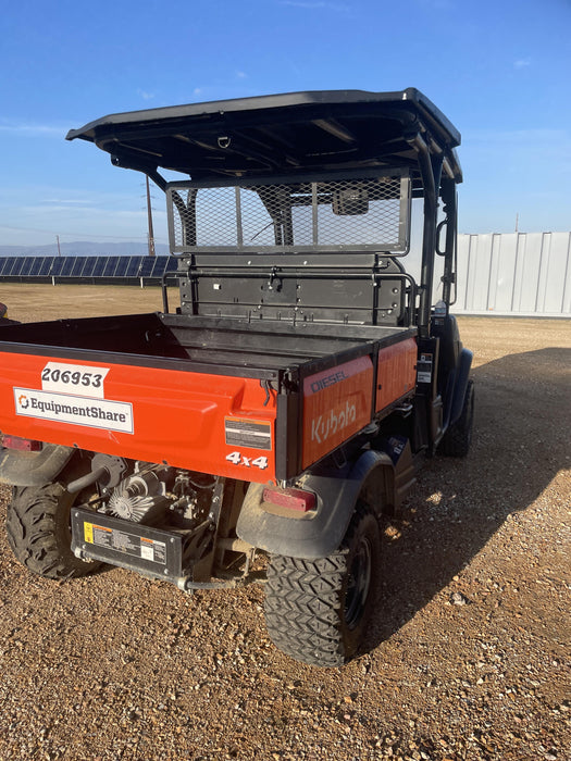 2022 Kubota RTV-X1140W-H Plastic Canopy, Windshield Acrylic Clear, LED Strobe Light, Wire Harness Kit, Back up Alarm