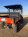 2022 Kubota RTV-X1140W-H Plastic Canopy, Windshield Acrylic Clear, LED Strobe Light, Wire Harness Kit, Back up Alarm