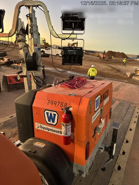 2024 Wanco WLTT-4MM4K Diesel, Deep Sea Controller, Shore Power Plug, Auto Start, (4) 350W LED Floodlights, 4kW Generator, 60 Gal Fuel Tank, 2" Ball, T3