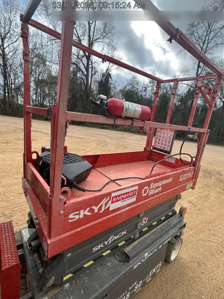 2024 Skyjack SJ3219 Electric Drive, Sld NM Tires, DBcns, RFRails, Power to Platform, T3 + Access Control