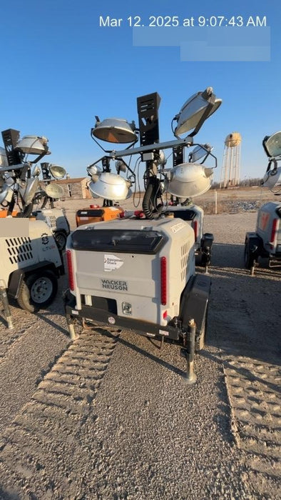 2018 Wacker Neuson LTV6L-MH Wacker Neuson LTV6L Mobile Light Tower w/Fuel Level Sensor Installed