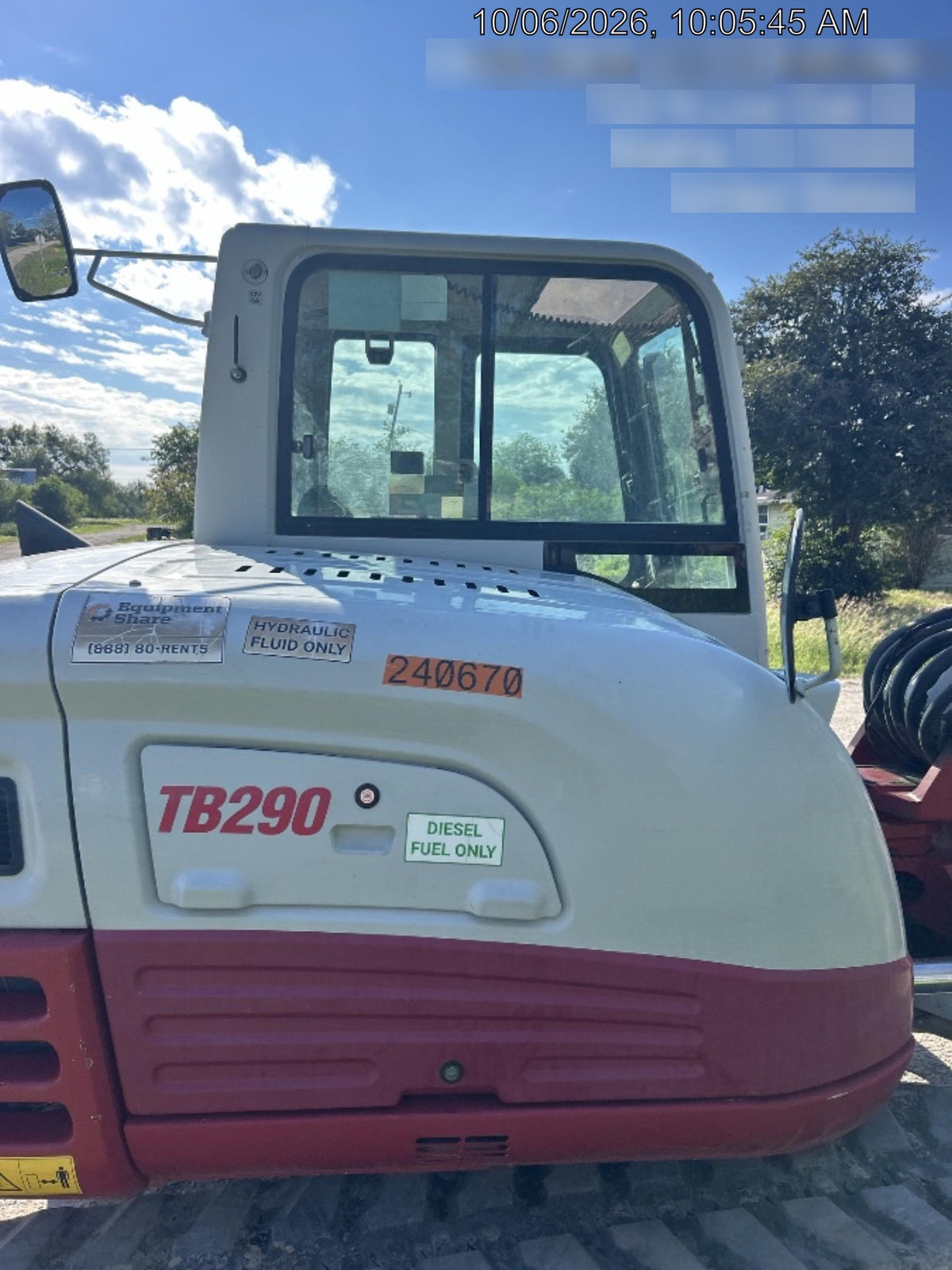 2022 TAKEUCHI TB290-CR