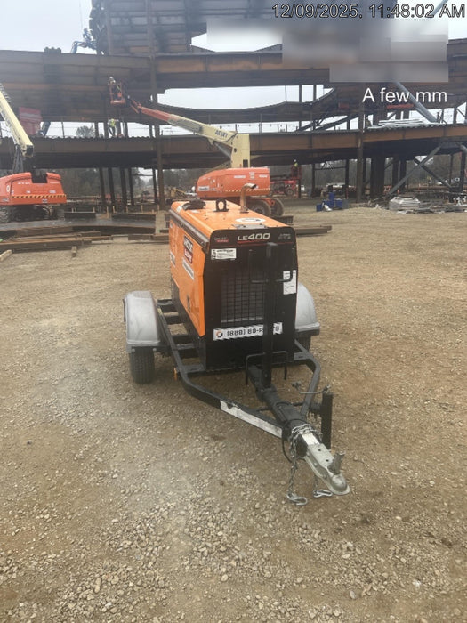 2022 Lincoln Electric LE400 Kubota V1505, Trlr, Cable Rack, Light Kit, ES Decals, T3