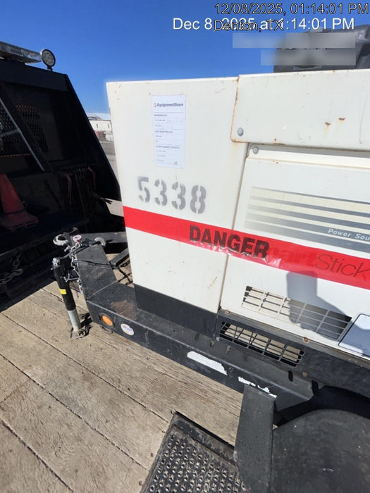 2017 Multiquip DLW400ESA4 400 amp Welder, 14kW, 120/240V, T4F Kubota