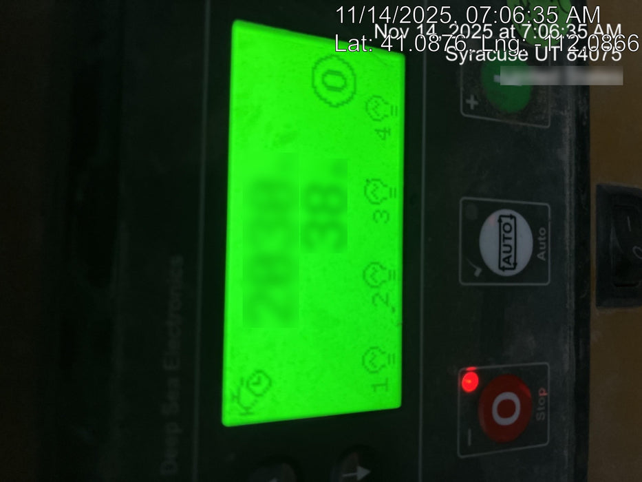 2022 Allmand NLV3GR (4) LED Light Fixture 350W, 23' Vertical Mast, 3kW Prime, Towable, Deep Sea L401, Leveling Jacks, Yanmar T4F 5.8hp