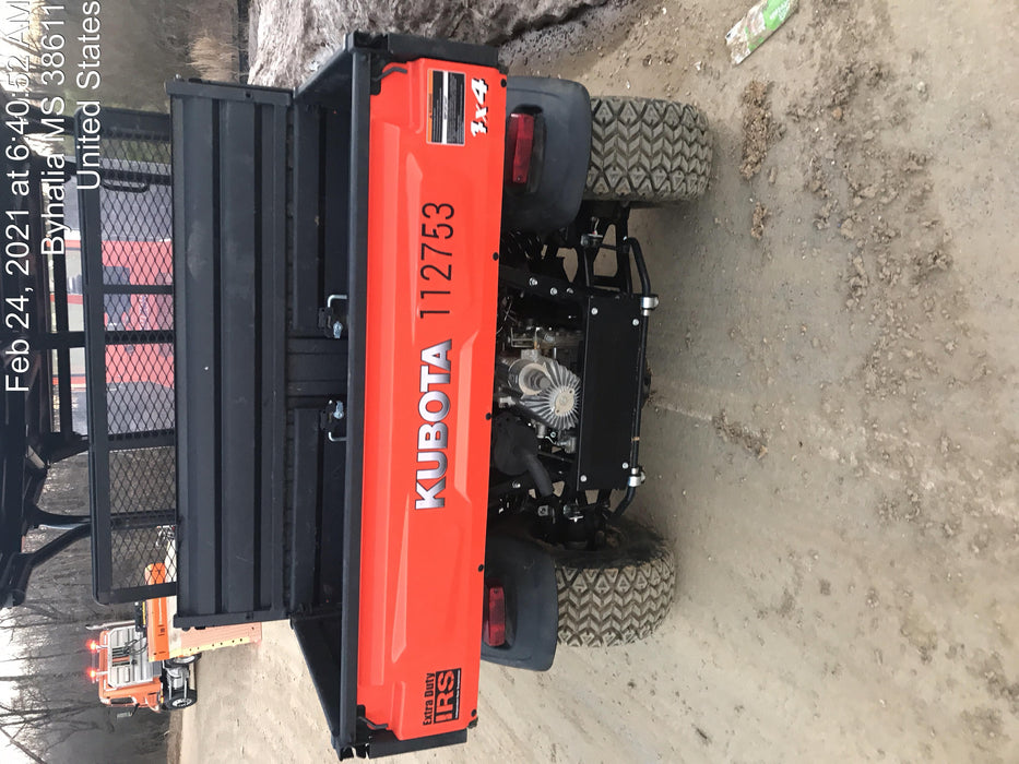 2020 Kubota RTV-X1140 4 - Seat UTV, 4WD, Canopy, Standard Rental Specs