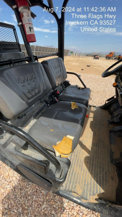2022 Kubota RTV-X1140W-H Plastic Canopy, Windshield Acrylic Clear, LED Strobe Light, Wire Harness Kit, Back up Alarm