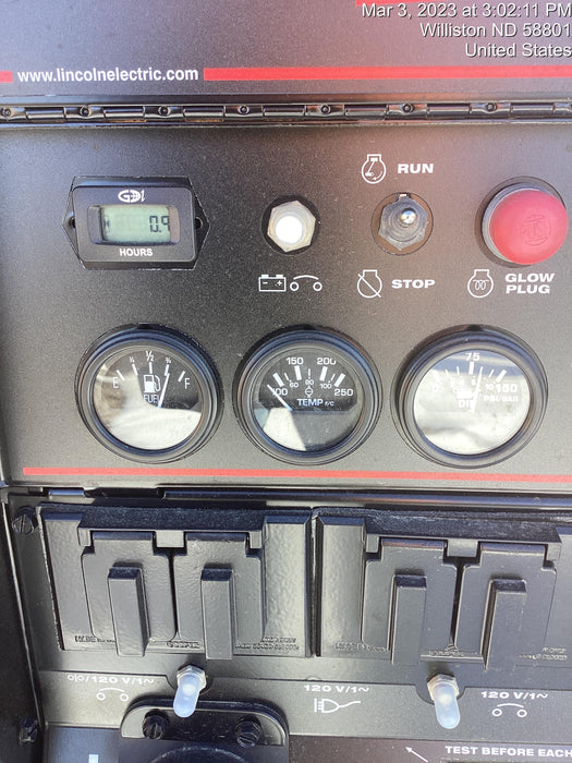 2023 Lincoln Electric LE400 Kubota V1505, Trlr, Cable Rack, Light Kit, ES Decals, T3