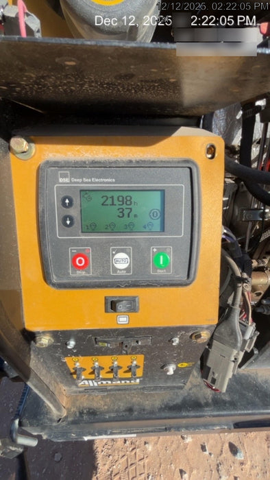 Allmand NLV3GR (4) LED Light Fixture 350W, 23' Vertical Mast, 3kW Prime, Towable, Deep Sea L401, Leveling Jacks, Yanmar T4F 5.8hp