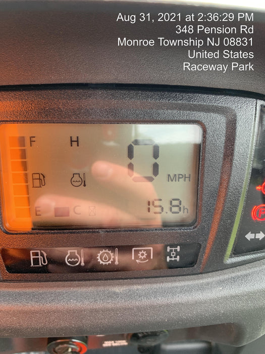 2021 Kubota RTV-X1140W-H Plastic Canopy, Windshield Acrylic Clear, LED Strobe Light, Wire Harness Kit, Back up Alarm