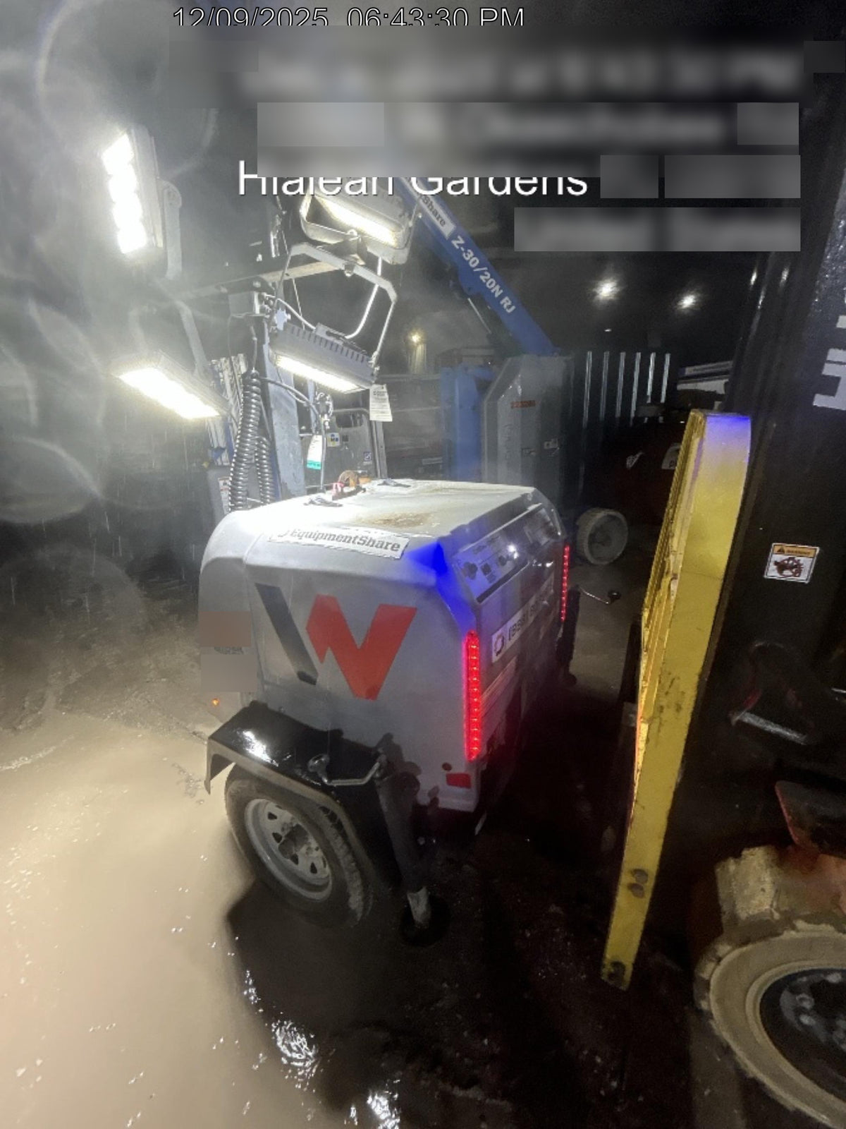 2019 Wacker Neuson LTV6K-LED Standard LED Towable Light Tower w/None