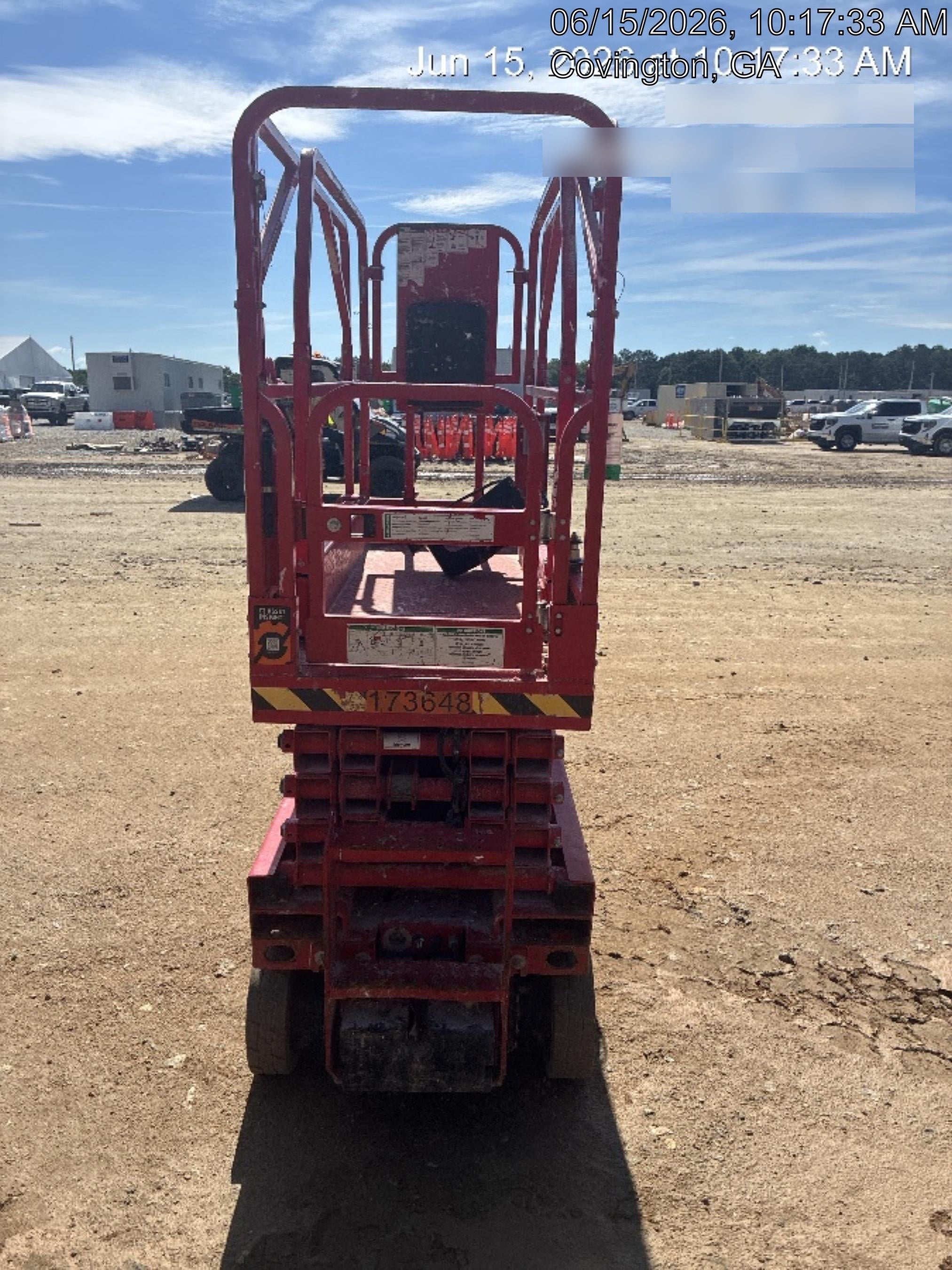 2021 Lgmg AS1932E Electric Drive, Solid Non Marking Tires, Dual Beacons
