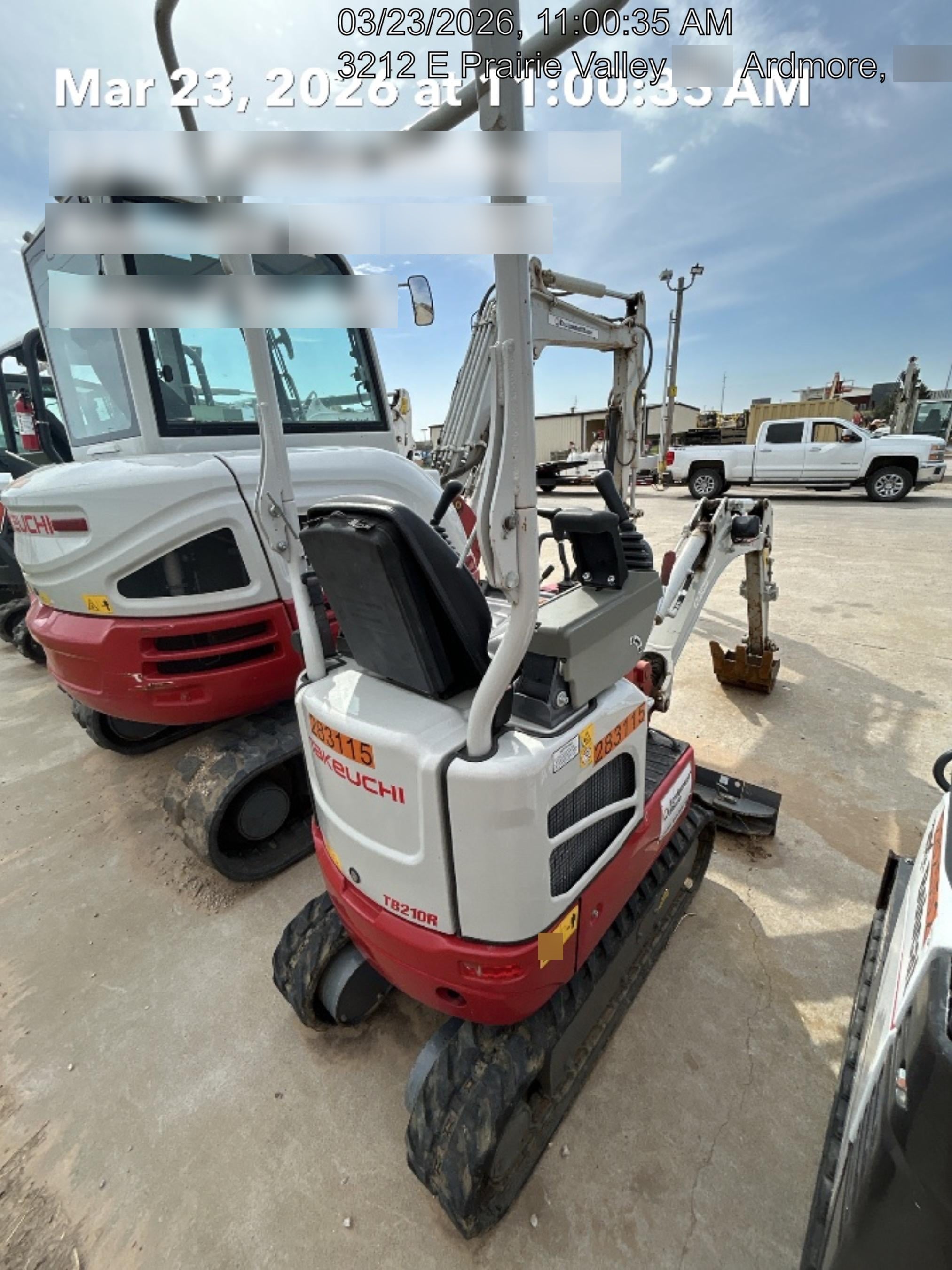 2022 TAKEUCHI TB210R