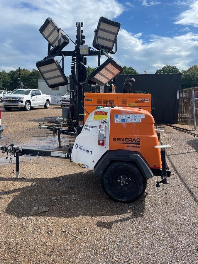2023 Generac MLT2 Diesel, Flex Switch 120V Input, Powerzone Controller, (4) 320W LED Lights, 4kW Generator, 39.9 Gal Fuel Tank, 2" Ball, T3