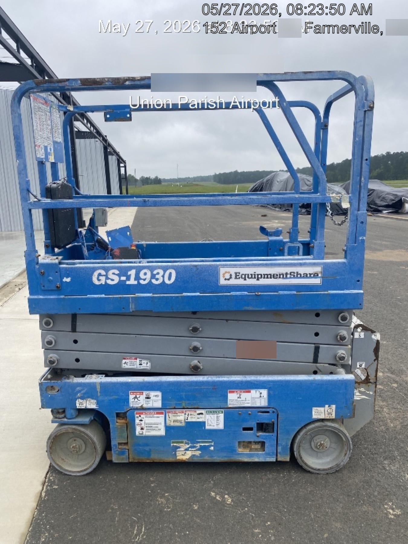 2020 Genie GS-1930 Fixed rails with chain entry gate - Pre A92.20