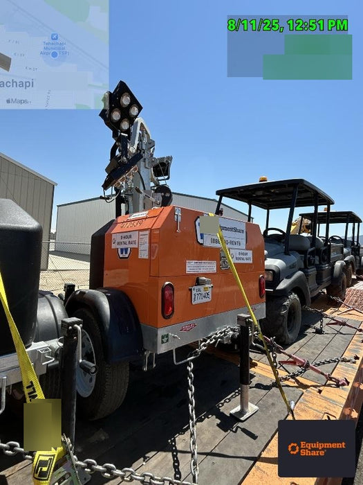 2024 Wanco WLTT-4MM4K Diesel, Deep Sea Controller, Shore Power Plug, Auto Start, (4) 350W LED Floodlights, 4kW Generator, 60 Gal Fuel Tank, 2" Ball, T3