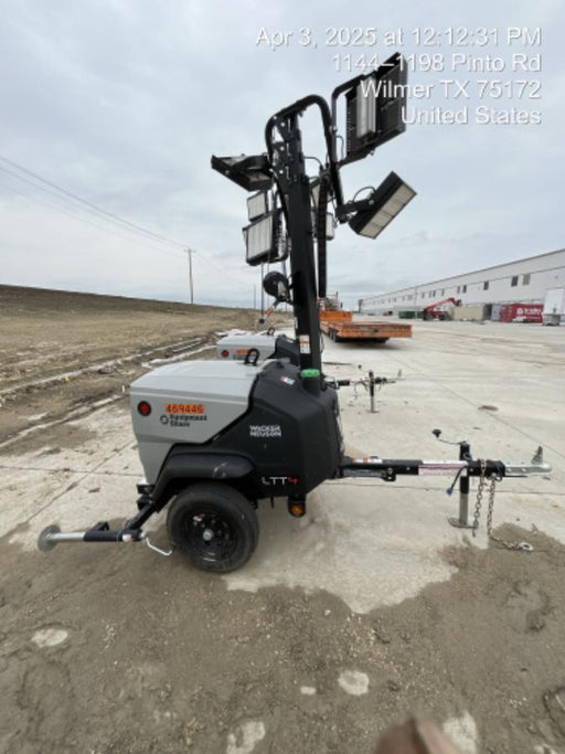 2024 Wacker Neuson LTT4 Diesel, Kohler KDW702, Deep Sea Controller, Auto Start, LED 320W, Bypass Outlet, T3