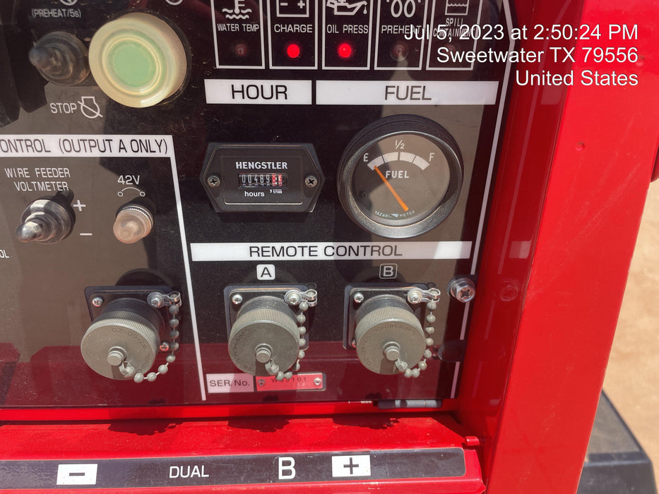 2022 Shindaiwa DGW400MDL Kubota D902 Engine, 23 HP, Dual Op Welder, Wire, Arc, Droop Stick, Tig, and CC Stick Functionality, Simulphase, 3 Phase and 1 Phase Gen Output, Single Axle NB Trlr, Slr Trckl Chrg 12V 12W, Fire Ext