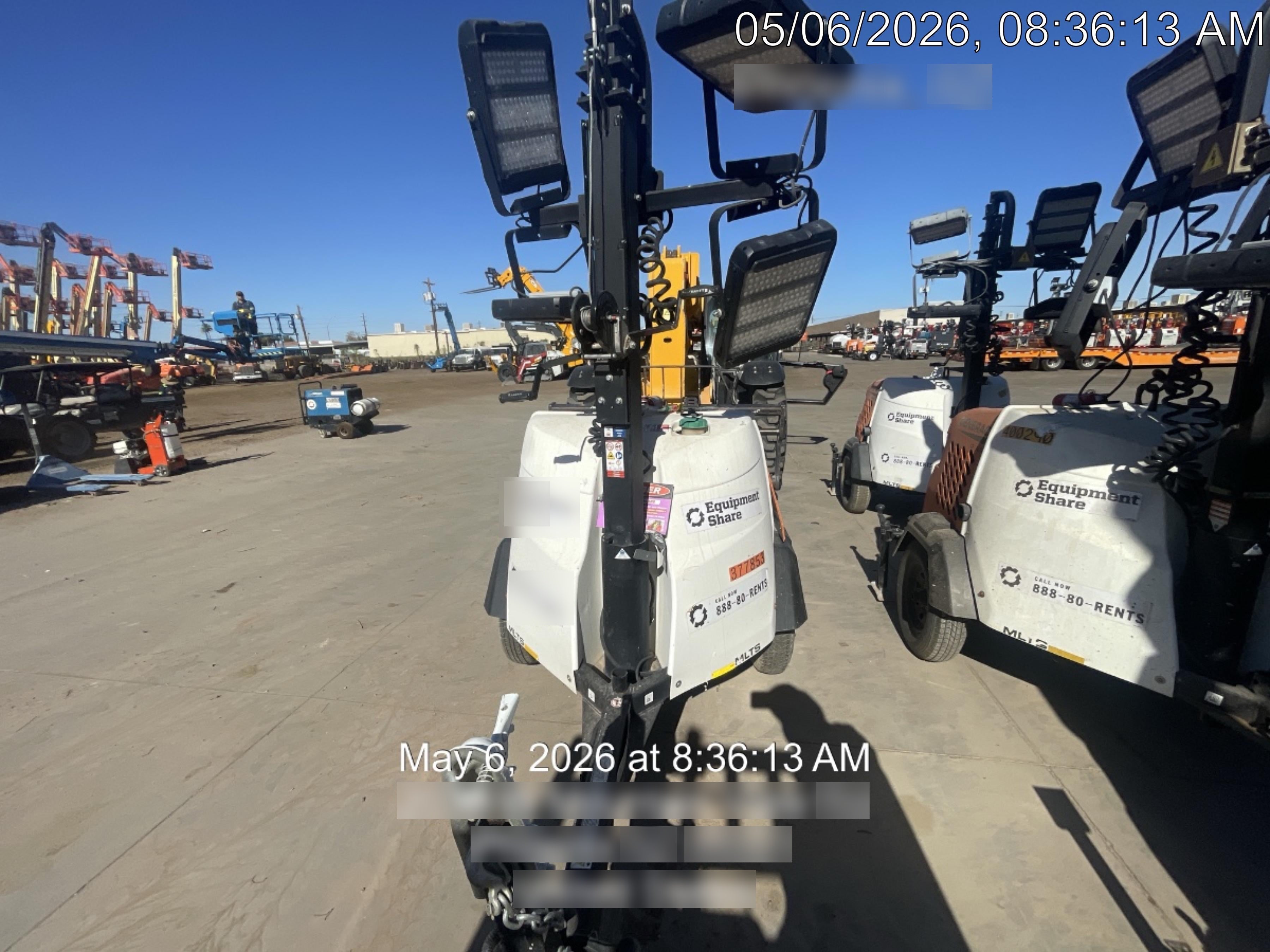 2023 Generac MLT2 Diesel, Flex Switch 120V Input, Powerzone Controller, 
(4) 320W LED Lights, 4kW Generator, 39.9 Gal Fuel Tank, 2" Ball, T3