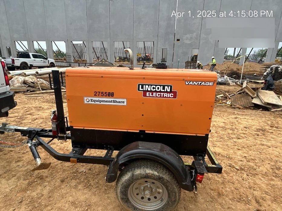 2022 Lincoln Electric LE400 Kubota V1505, Trlr, Cable Rack, Light Kit, ES Decals, T3