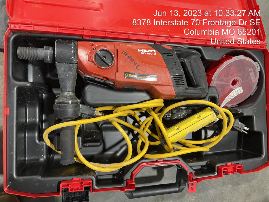 2022 HILTI DD 150-U