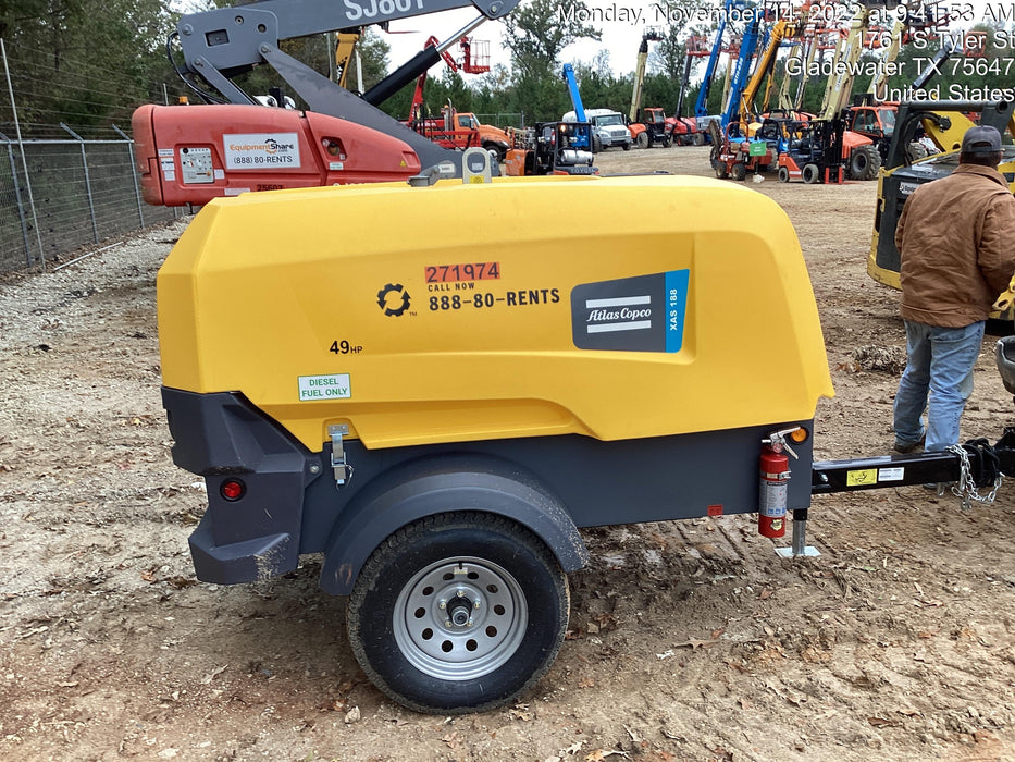 2022 ATLAS COPCO XAS188 CWK