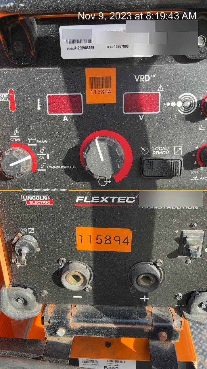 2020 LINCOLN ELECTRIC FLEXTEC 350X