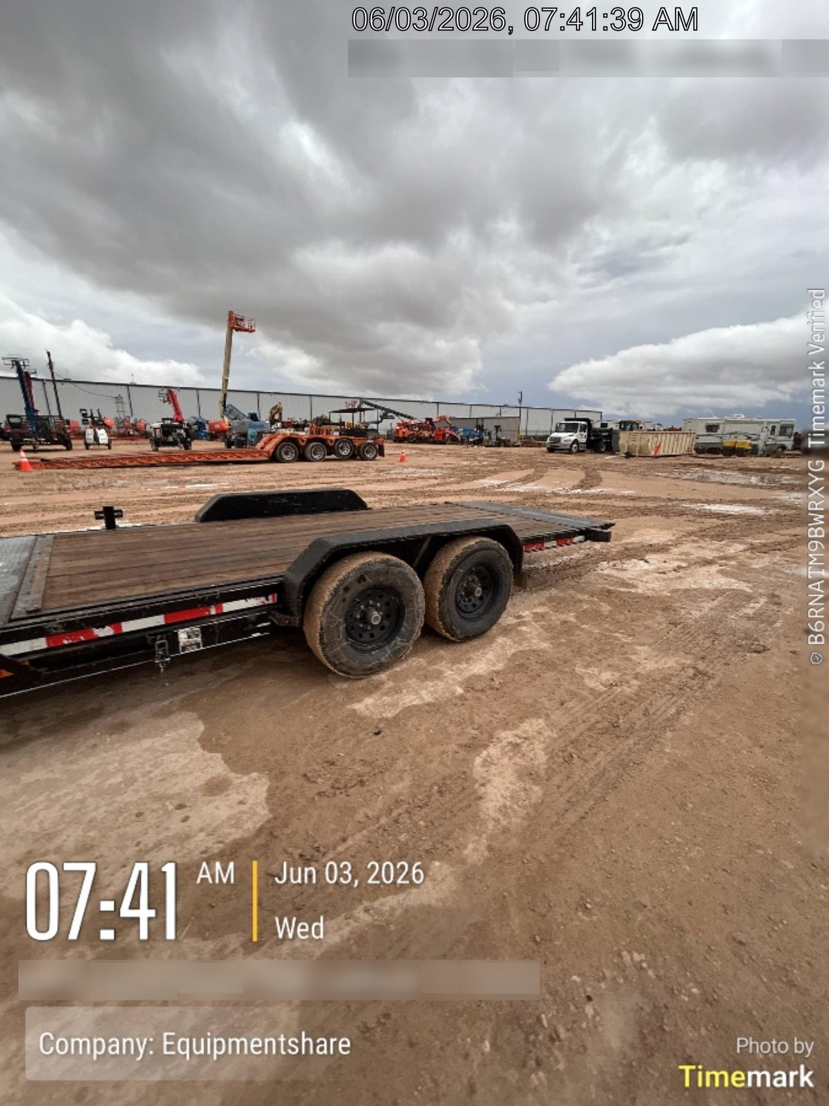 2023 BUCK DANDY CO 83X20 Tilt- Rental
