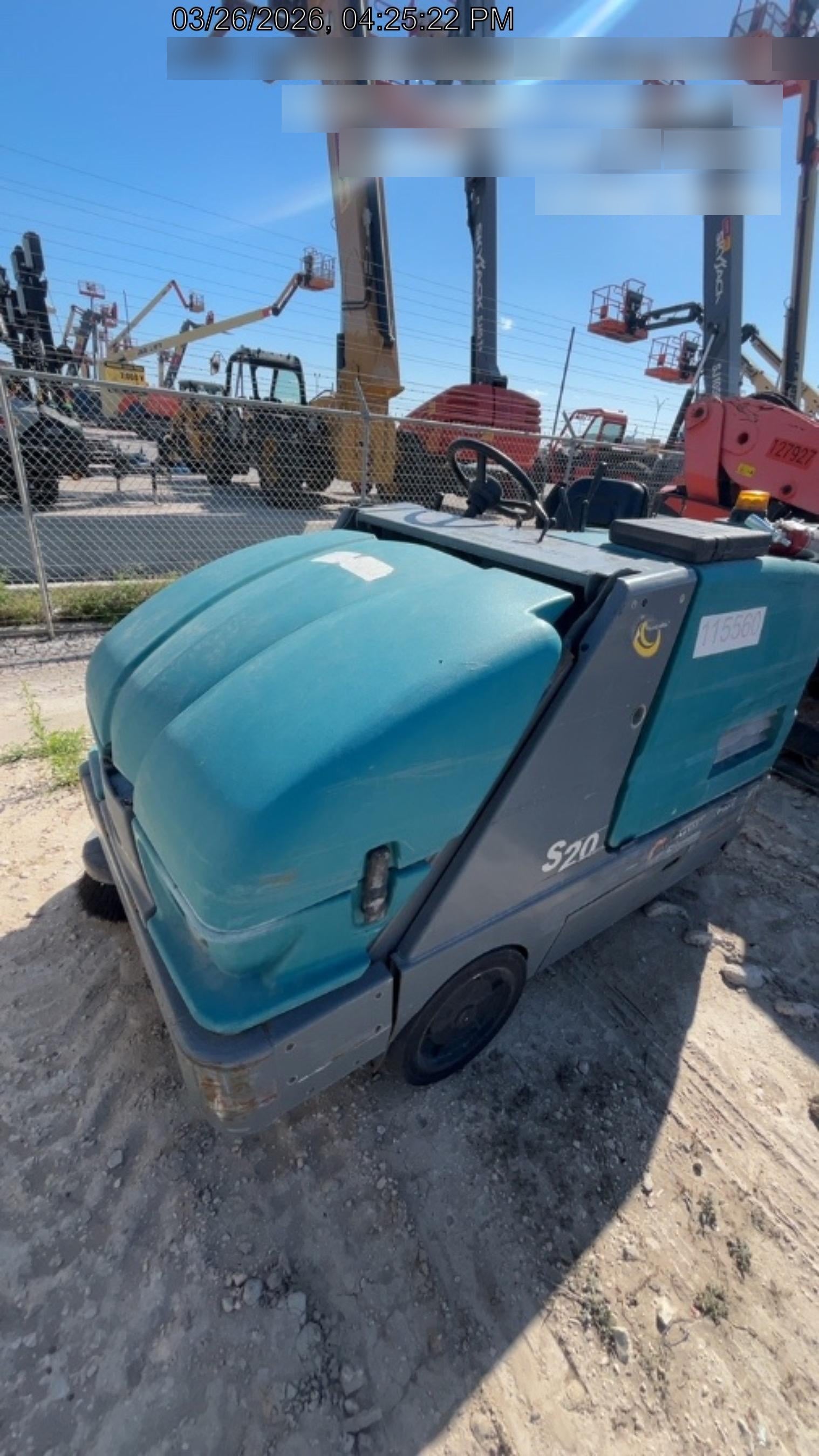 2020 TENNANT S20 LPG
