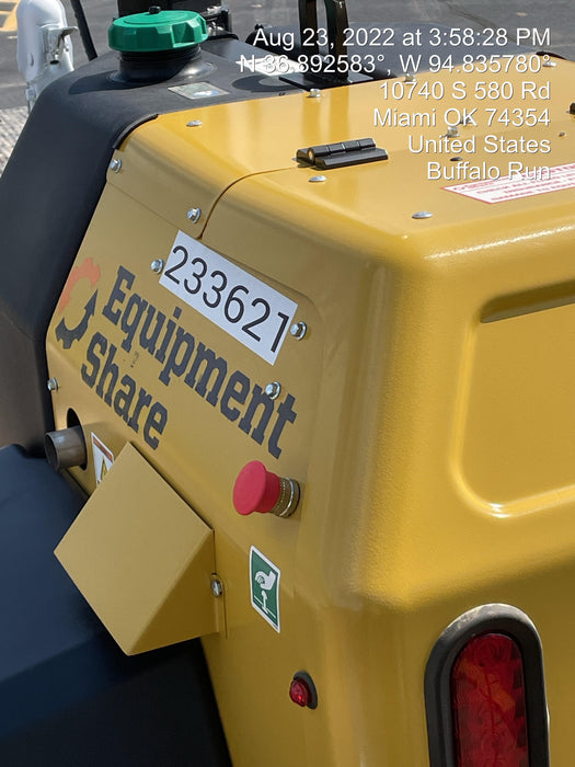 2022 Allmand NLV3GR (4) LED Light Fixture 350W, 23' Vertical Mast, 3kW Prime, Towable, Deep Sea L401, Leveling Jacks, Yanmar T4F 5.8hp