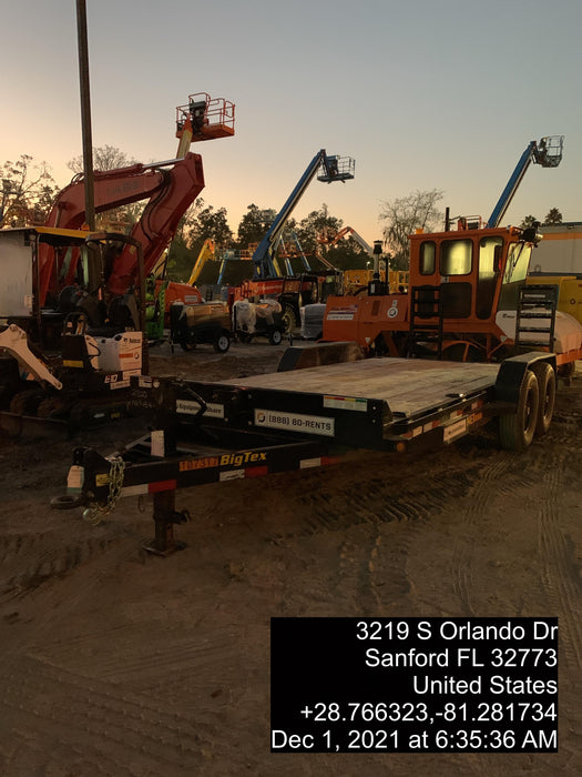 2021 BIG TEX TRAILER 14ET-18BK-KR