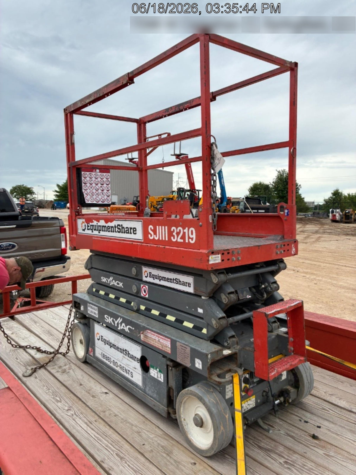2019 Skyjack SJIII-3219 Standard Options, Trojan Batteries