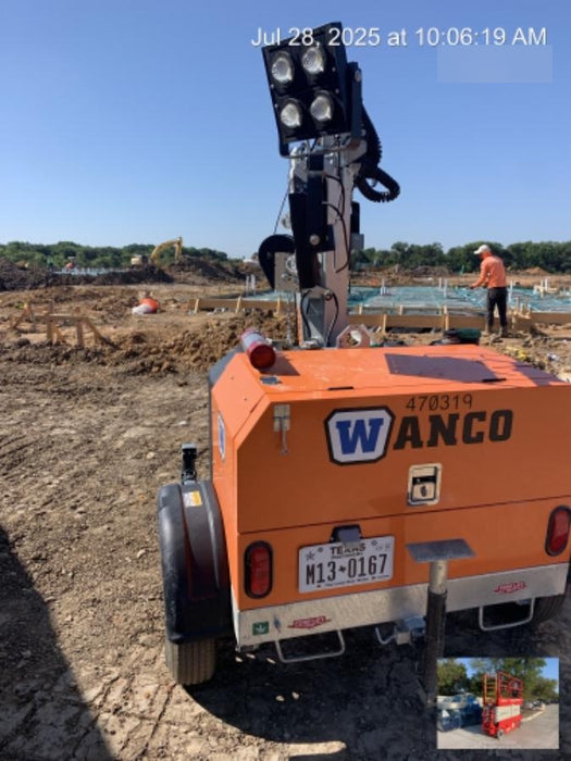 2024 Wanco WLTT-4MM4K Diesel, Deep Sea Controller, Shore Power Plug, Auto Start, (4) 350W LED Floodlights, 4kW Generator, 60 Gal Fuel Tank, 2" Ball, T3