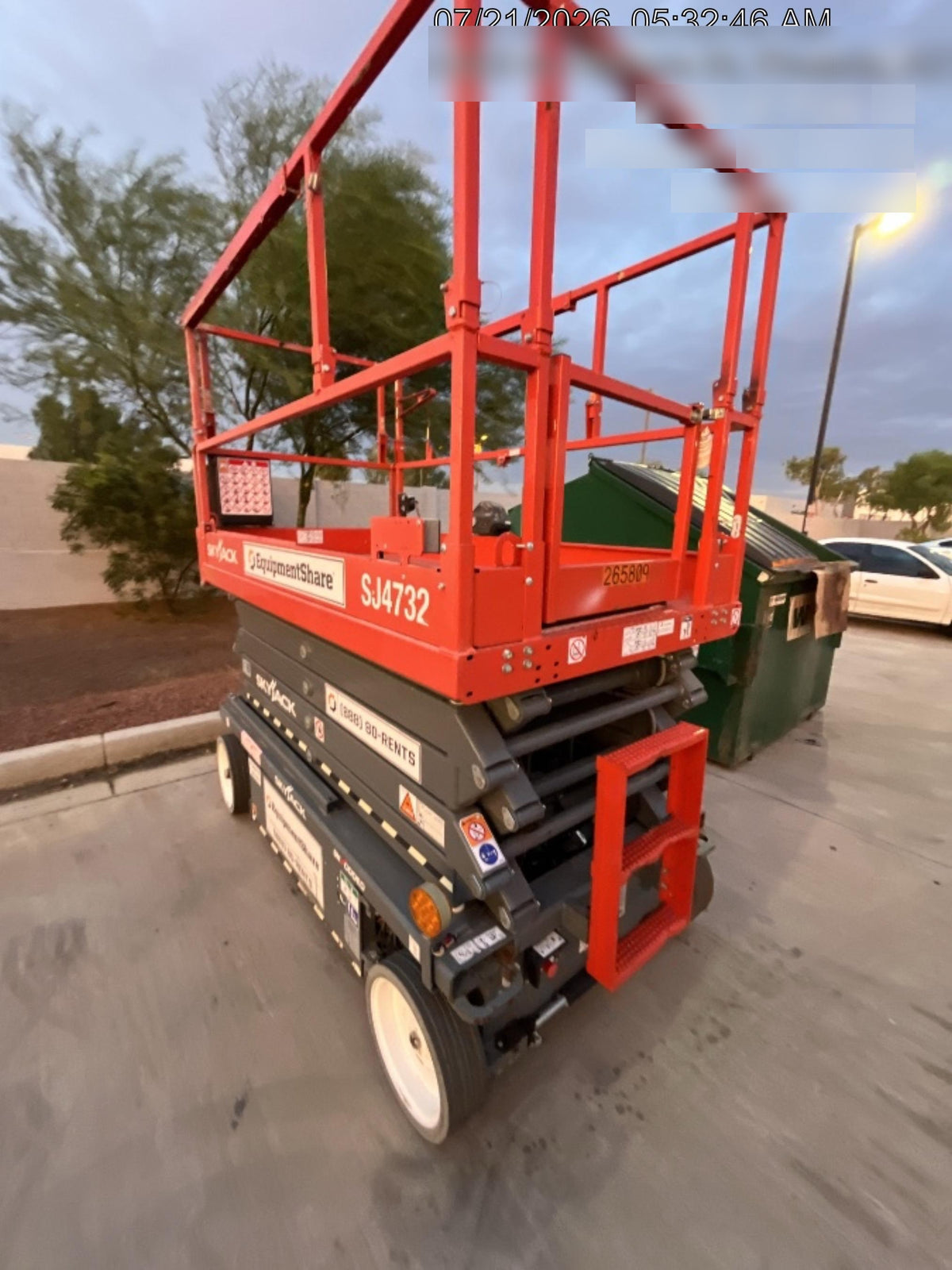 2022 SKYJACK SJ4732