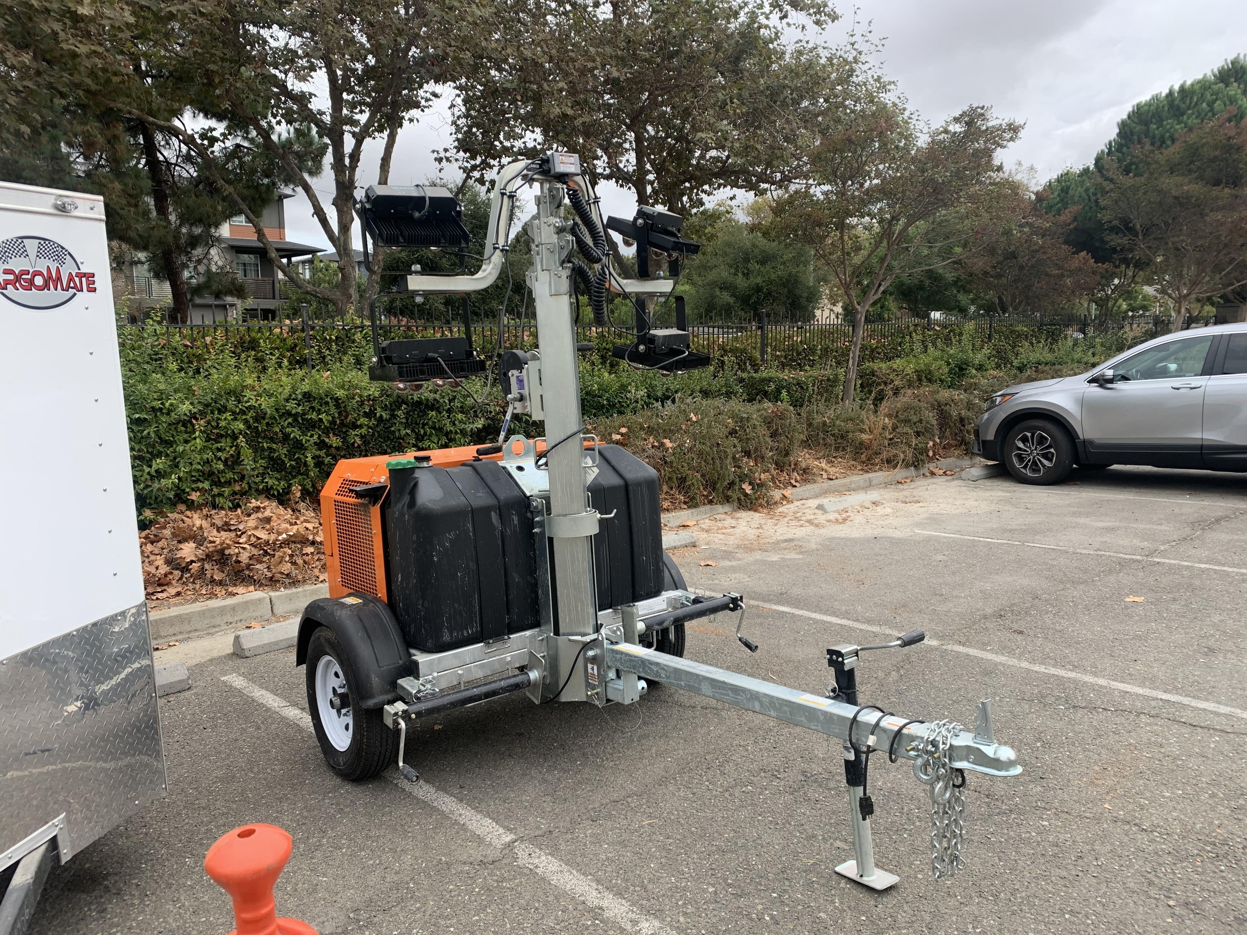 2024 Wanco WLTT-4MM4K Diesel, Deep Sea Controller, Shore Power Plug, Auto Start, (4) 350W LED Floodlights, 4kW Generator, 60 Gal Fuel Tank, 2" Ball, T3
